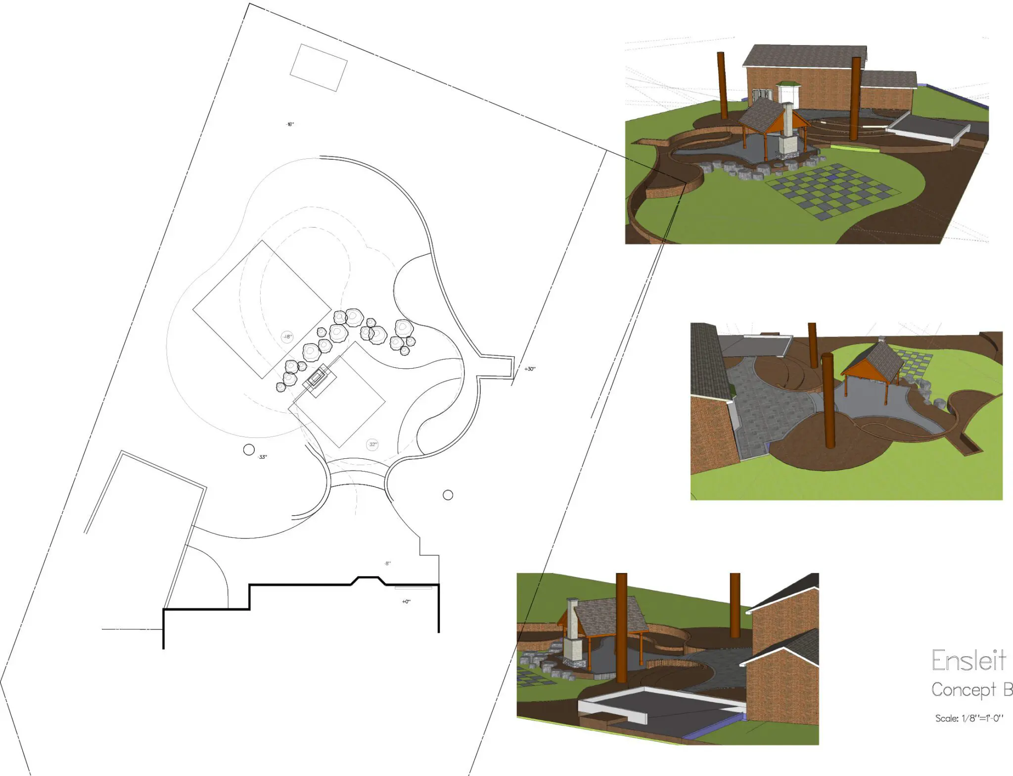 ENSELEIT.DPD Landscape Design Services before