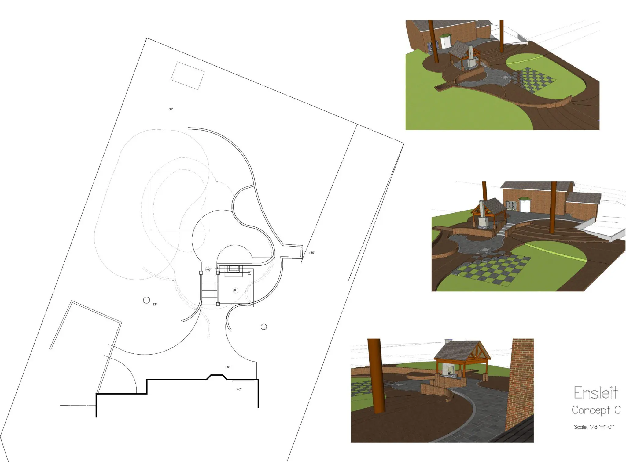 ENSELEIT.DPD Landscape Design Services before