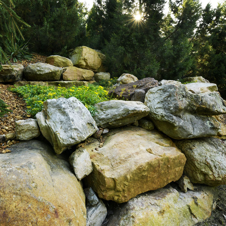 Retaining Wall Installers Holding Back