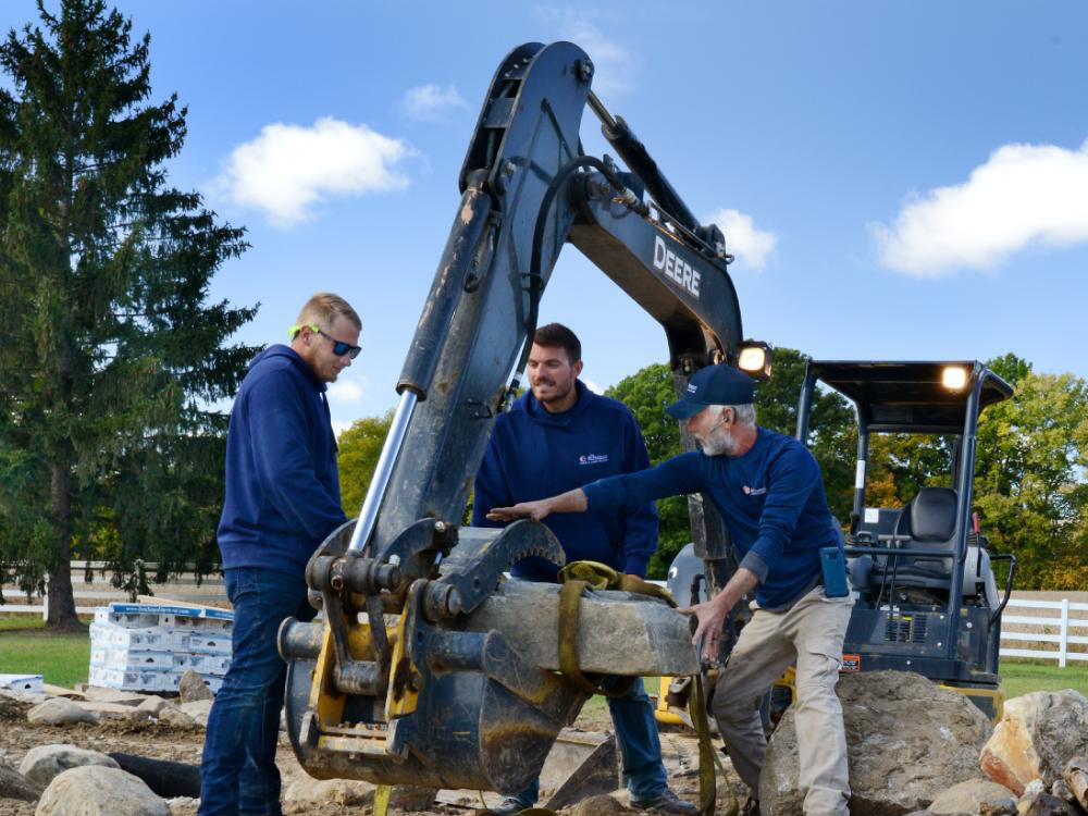 Retaining Wall Installers Installation