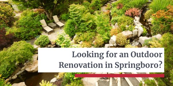 Outdoor Renovation in Springboro - Let’s Dream