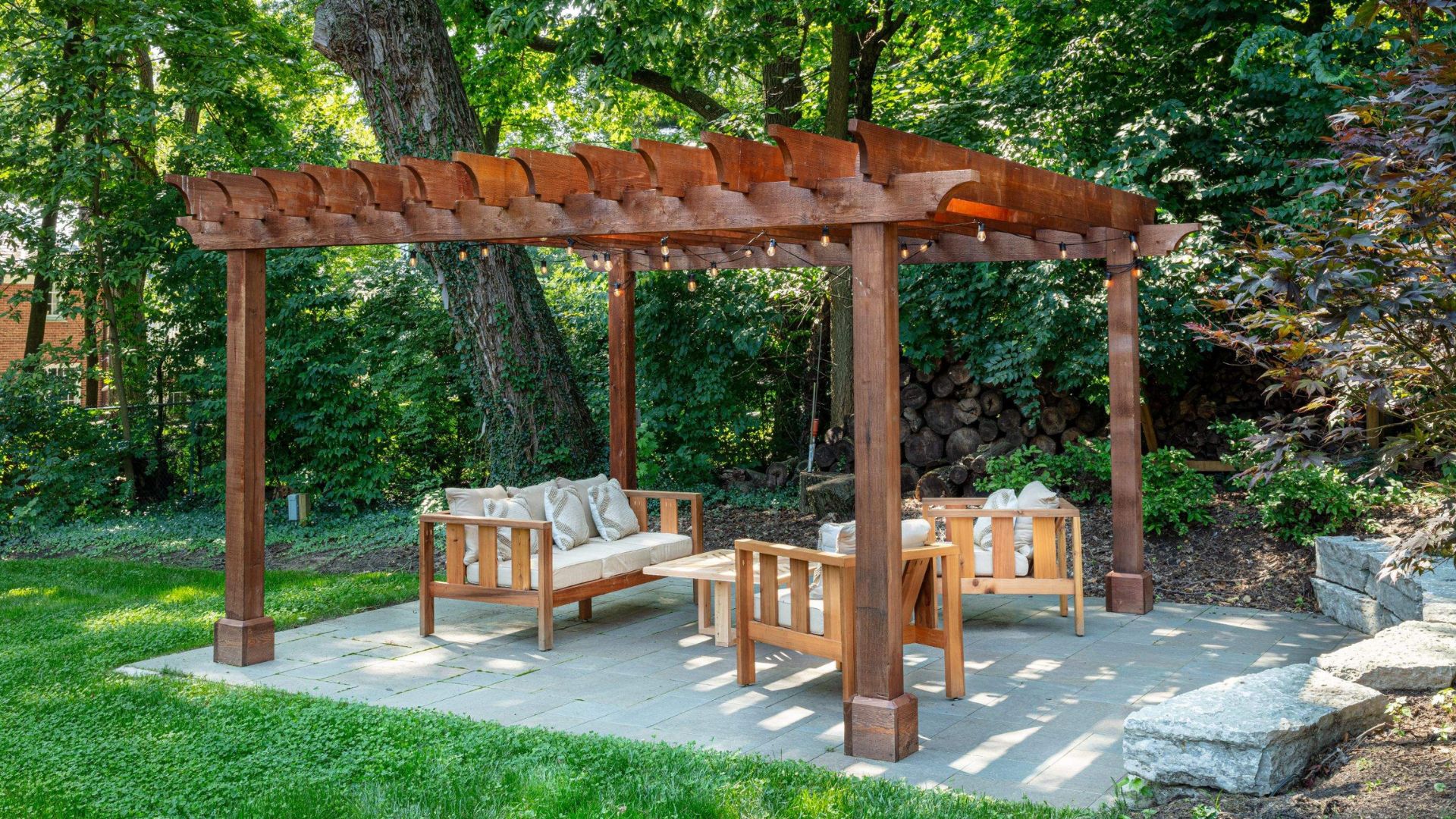Kid friendly ideas pergola