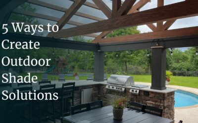 5 Outdoor Shade Solutions: Keep It Cool